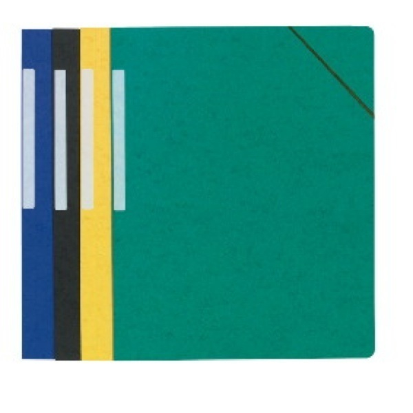 Alpedia Eckspannmappe - 51025LYSE, Din A4 farbig sortiert Karton 450g, für ca. 300 Blatt  (80 g/m²) 3148240019752 Alpedia 25 Stück