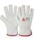 Arbeitshandschuhe Driver, Leder, weiß, Größe 11 / XXL
