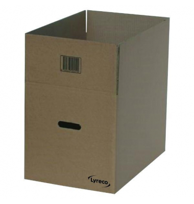 Faltkartons 7630873 braun, bis DIN A3+, Testliner, Kraftliner 2-wellig