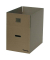 Faltkartons 7630873 braun, bis DIN A3+, innen 540x340x340mm, Testliner, Kraftliner 2-wellig