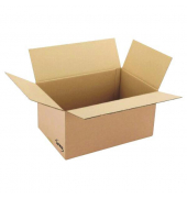 Faltkartons Standard Boxes 7630010 braun, bis DIN A3+, innen 490x390x340mm, Testliner, Kraftliner 2-wellig