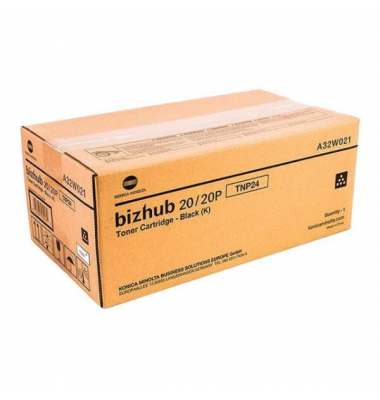 Toner Konica TNP-24A32W021, Reichweite: 8.000 Seiten, schwarz