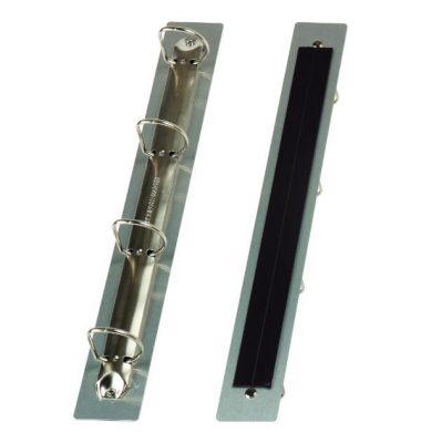 Magnetische Ringbuchmechanik, 4-Ring, Aluminium A4 Magnetische Ringbuchmechanik, 4-Ring, Aluminium A4