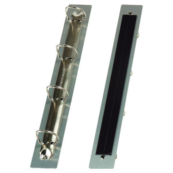 3377991811104 - Magnetische 4-Ring-Mechanik von DIN A4 bis DIN A3 Aluverbundmaterial PVC-Magnet Tarifold