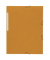 Eckspannmappe 55604E, A4 gelb Karton 355g, f&uuml;r ca. 300 Blatt, mit 3 Einschlagklappen