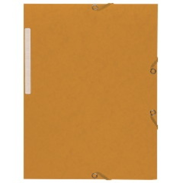 Alpedia Eckspannmappe - 55604E, Din A4 gelb Karton 390g, für ca. 500 Blatt  (80 g/m²), mit 3 Einschlagklappen 3662168016315 Alpedia 10 Stück