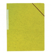 Eckspannmappe 55419LYSE, A4 gelb Karton 450g
