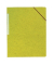 Eckspannmappe 55419LYSE, A4 gelb Karton 450g