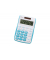 Taschenrechner 120 Solar-/Batterie LCD-Display weiß/blau 1-zeilig 12-stellig