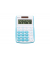 Taschenrechner 120 Solar-/Batterie LCD-Display wei&szlig;/blau 1-zeilig 12-stellig