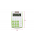 Taschenrechner 120 Solar-/Batterie LCD-Display weiß/grün 1-zeilig 12-stellig