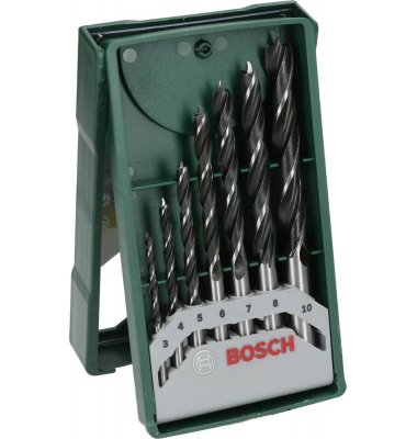 Mini-X-Line Holzbohrer-Set, 7-teilig Mini-X-Line Holzbohrer-Set, 7-teilig
