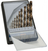 PRO Stainless Steel HSS-Co Metallbohrer-Set, 10-teilig