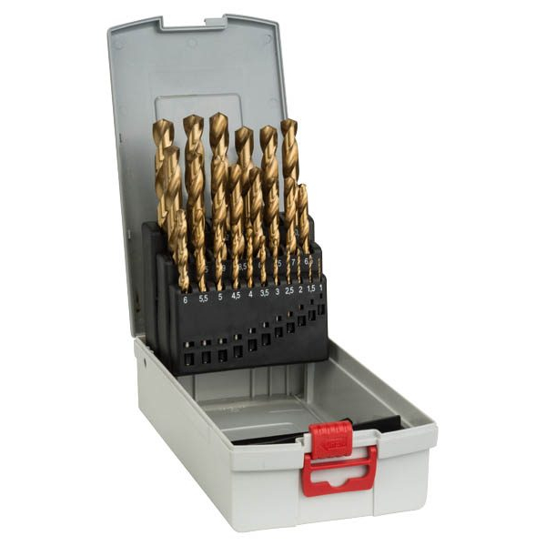 3165140689830 - AKTION BOSCH ProBox HSS-TiN Metallbohrer-Set 25-teilig mit Prämie nach Registrierung 3165140689830 - AKTION BOSCH ProBox HSS-TiN Metallbohrer-Set 25-teilig mit Prämie nach Registrierung