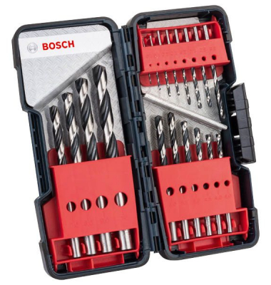 PointTeQ Metallbohrer-Set, 18-teilig