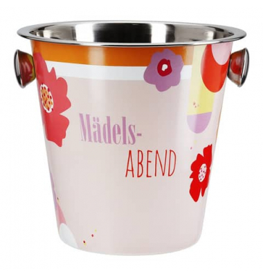 Getränkekühler Paradise Edelstahl creme