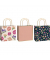 Geschenktasche 2543 5170 99 Nature - Maila, allgemein, mit Tragekordel, 3 Motive sortiert / Blumen, 20cm x 20cm