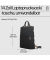 Laptop-Rucksack Kunstfaser schwarztaupe 18,0 l bis 35,8 cm (14,1 Zoll)