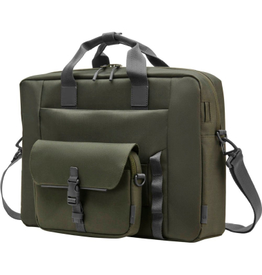 Laptoptasche Modular Kunstfaser grüngrau 9J497AA bis 39,6 cm (15,6 Zoll)
