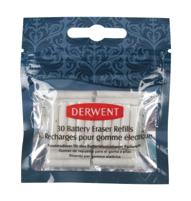 30 DERWENT Radiergummi weiß 30 DERWENT Radiergummi weiß