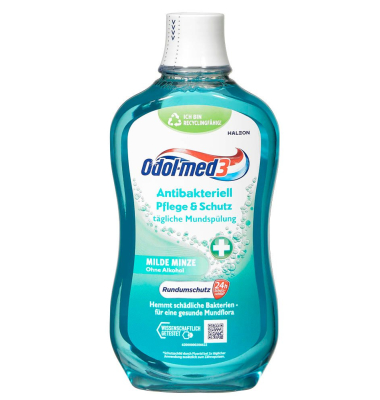 ANTIBAKTERIELL PFLEGE & SCHUTZ Mundspülung 500 ml