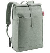 Rucksack urban rolltop Kunststoff grün 16,0 l