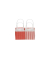 Geschenktasche 661331008449, allgemein, gedrehte Papierkordel,  2 Motive sortiert, 8,5cm x 8,5cm