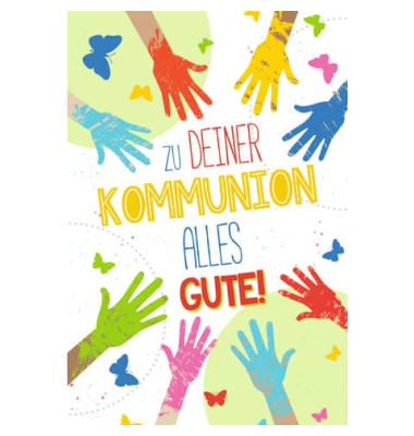 Glückwunschkarten 12-1571 11,5x17cm 115mm x 170mm (BxH) bunt