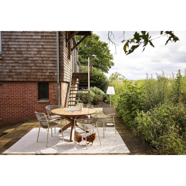 8719979475666 - LED-Stehlampe Stella beige mit Standfuß 8719979475666 BEST