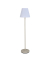 LED-Stehlampe Stella, beige, mit Standfu&szlig;
