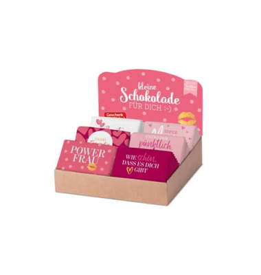 Schokolade Auf uns M&auml;dels sortiert