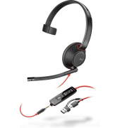 Over-Ear Headset Blackwire 5210 8X230AA, schwarz