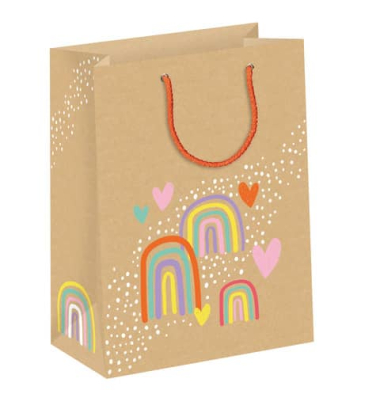 Geschenktasche 70010 12739, Lovely Rainbow, 260mm x 335mm