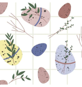 Osterserviette 33x33cm