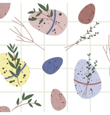 Osterserviette 33x33cm