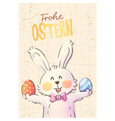 Osterkarten 13-2258 11,5x17cm 115mm x 170mm (BxH) bunt