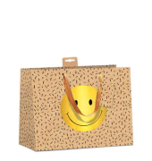 Geschenktasche 7549-0036-Q, Smiley, 320mm x 260mm