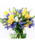 Motivservietten 208816 / Blumen in Vase, 3-lagig, 33x33cm