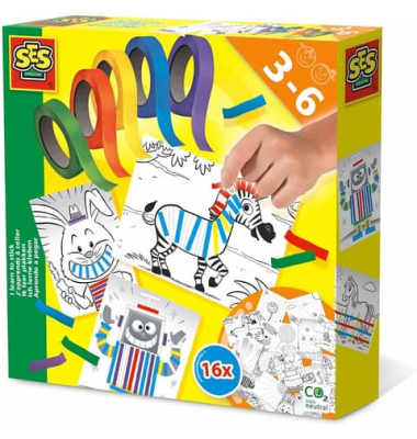 Bastelset Montessori Ich lerne kleben