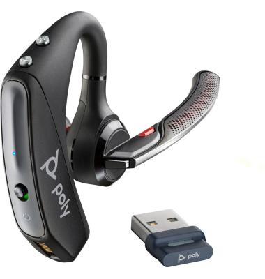 Voyager 5200 Bluetooth-Headset schwarz
