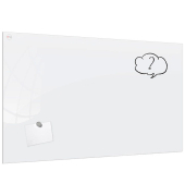 Glas-Magnettafel Premium 120,0 x 90,0 cm perlweiß