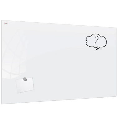 Glas-Magnettafel Premium 120,0 x 90,0 cm perlweiß
