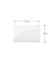 Glas-Magnettafel Premium 150,0 x 100,0 cm perlweiß