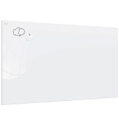 Glas-Magnettafel Premium 180,0 x 120,0 cm perlweiß