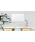 Glas-Magnettafel Premium 200,0 cm perlweiß