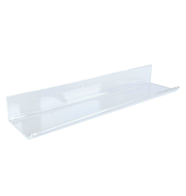 Stiftablage für Glasboards transparent Acryl 25,0 cm 6,0 cm