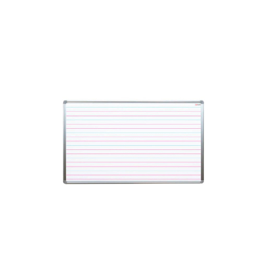 Notenlinien-Whiteboard PL1293L, 120x90cm, lackiert, Aluminiumrahmen