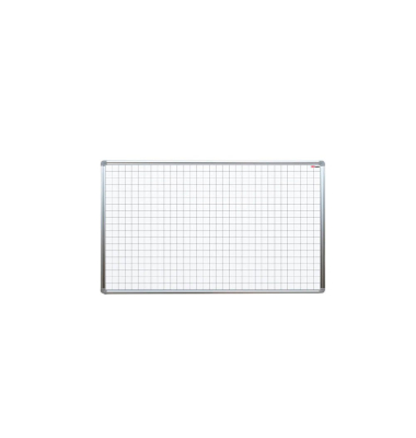 Raster-Whiteboard PL129KR, 120x90cm, lackiert, Aluminiumrahmen