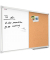 Kombitafeln CO64, Kork/Whiteboard, Aluminium