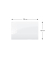 Glas-Magnettafel Premium 150,0 x 120,0 cm perlweiß